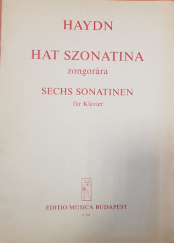 Hat szonatina zongor�ra - Sechs Sonatinen f�r Klavier