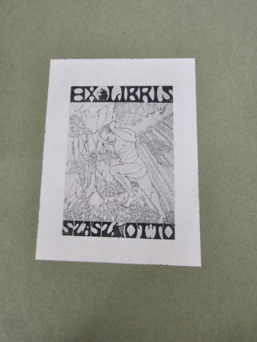 Gustav E. Pazaurek - Moderne Gläser / Modern üveg (Ex libris - Szász Ottó! - Alkotó: Sándor, Móricz)