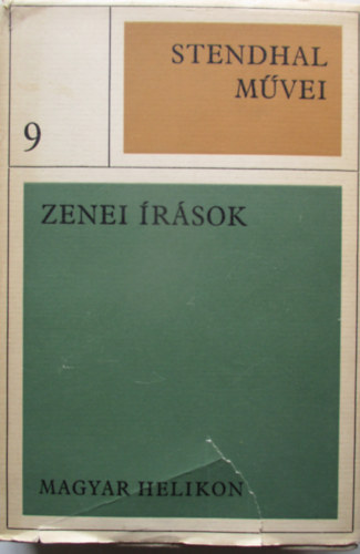 Zenei rsok - Stendhal mvei 9.
