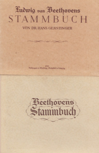 Ludwig van Beethovens Stammbuch
