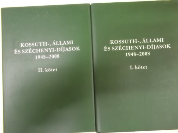 Kossuth-, llami s Szchenyi-Djasok 1948-2008 (I.-II. ktet)