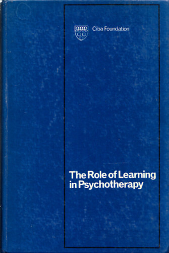 The Role of Learning in Psychotherapy