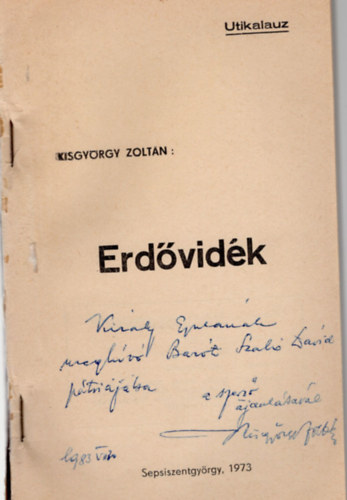 Erdvidk- dediklt utikalauz