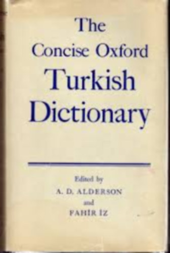The Consise Oxford Turkish Dictionary