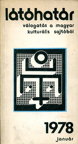 Szabolcsi Miklós (szerk.) - látóhatár 1978 január