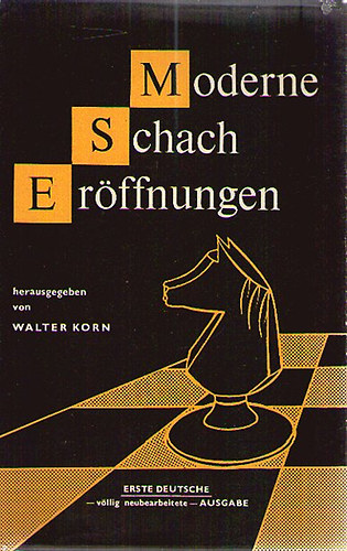 Walter Korn - Moderne Schach Erffnungen