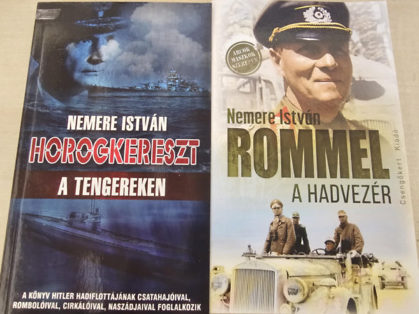 Rommel, a hadvezr + Horogkereszt a tengereken