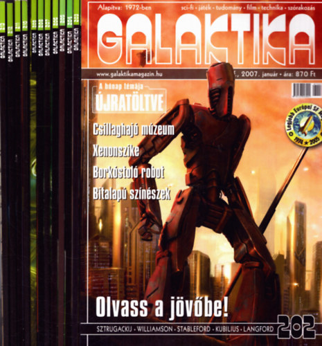 Galaktika 2007/1-12. (teljes vfolyam szmonknt, 202-213. szmok)