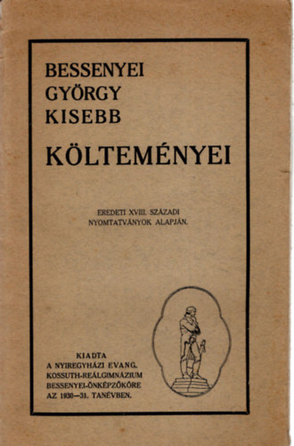 Bessenyei Gyrgy kisebb kltemnyei