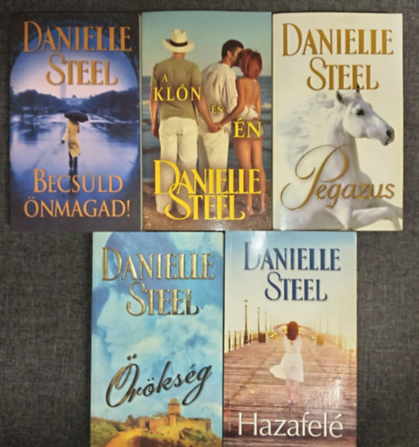 (5db) Danielle Steel romantikus knyvcsomag: Becsld nmagad! / A kln s n / Pegazus / rksg / Hazafel