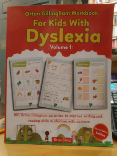 For Kids with Dyslexia Volume 1 (Orton Gillingham Workbook)