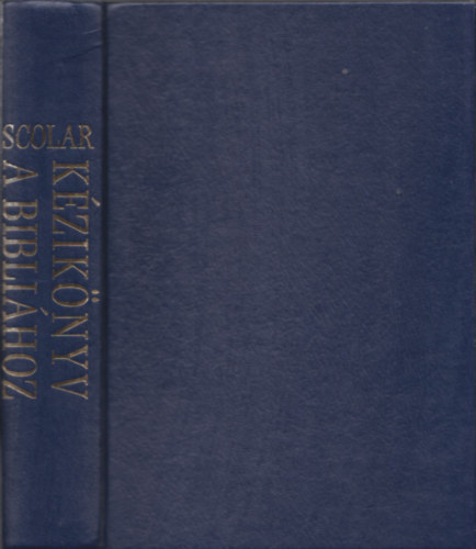 Scolar k�zik�nyv a Bibli�hoz