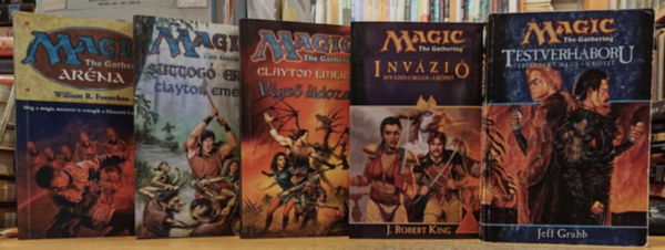5 db Magic the Gathering: Arna + Suttog erd + Vgs ldozat + Invzi + Testvrhbor