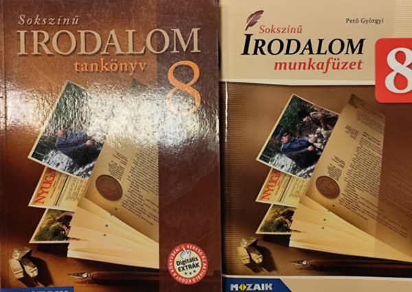 Soksz�n� irodalom 8. tank�nyv + munkaf�zet