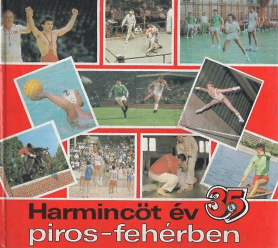Harminct v piros-fehrben