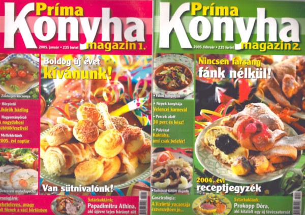 Prma konyha magazin 2005. (1-3., 5-12. szmok)