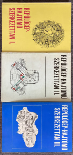 Rep�l�g�p-hajt�m� szerkezettan I-II-III. (3 k�tet)