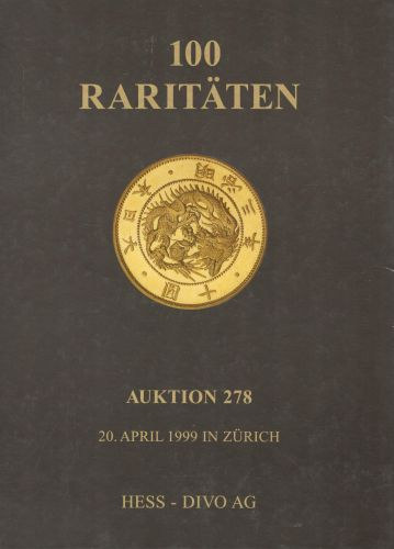 100 Raritten - Auktion 278