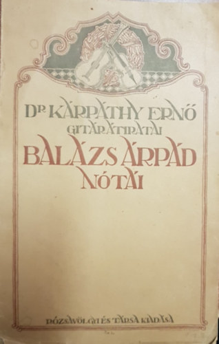 Dr. Krpthy Ern gitriratai - Balzs rpd nti
