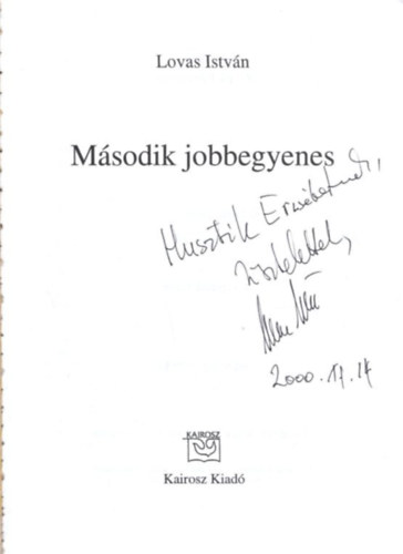 Msodik jobbegyenes - dediklt
