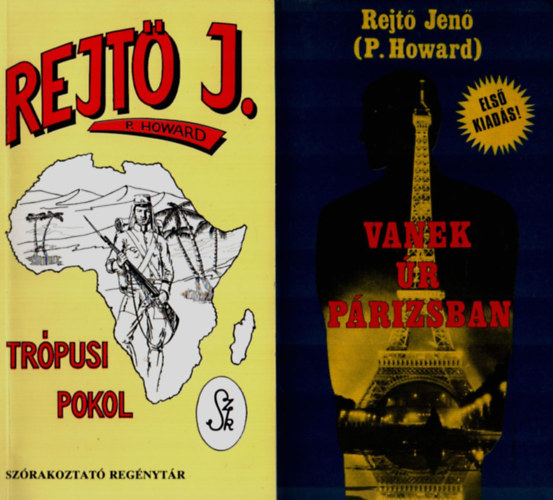 2 db Rejt� Jen� egy�tt: Vanek �r P�rizsban, Tr�pusi pokol.