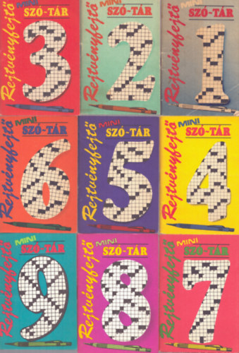 Rejtvnyfejt mini sztr 1-20., 22., 23., 26., 27. fzetek (25 db)