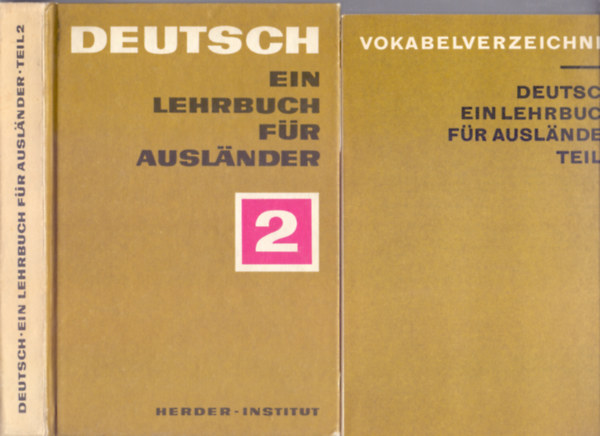 Auktorenkollektiv, Erarbeitung des Vokabelverzeichnisses: Carmen Jungnik - Deutsch - Ein Lehrbuch fr Auslnder - Teil 2 - Mit Vokabelverzeichnis