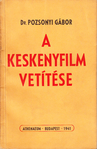 A keskenyfilm vet�t�se