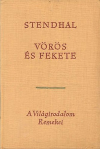 Stendhal - Vrs s fekete