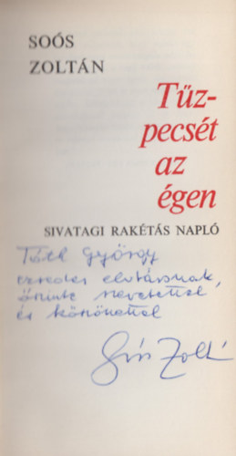 T�zpecs�t az �gen (Dedik�lt)