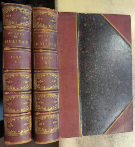 Oeuvres Compl�tes De Moli�re - Pr�c�d�es De La Vie De Moli�re Par Voltaire I-II.