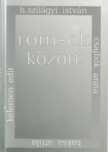 Rom-ok k�z�tt - Egy tisza�jv�rosi kuk�z� roma csal�d antropol�giai vizsg�lata