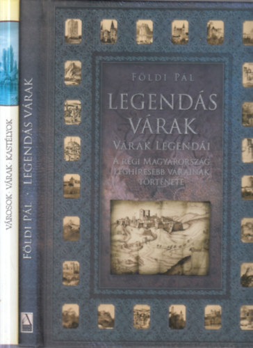 2 db. helyt�rt�neti m�: Legend�s v�rak + V�rosok, v�rak, kast�lyok