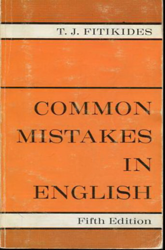 Common Mistakes In English