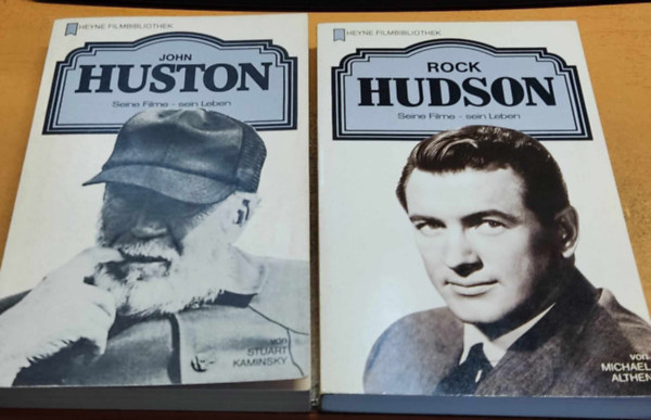 John Huston (41) + Rock Hudson (93)(Heyne Filmbibliothek)(2 ktet)