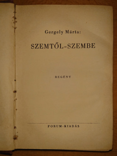 Szemtl-szemben