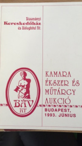 Kamara kszer s mtrgy aukci 1993. jnius