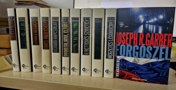 11db krimi, KNYVMENT AJNLAT: Stt foly+ letre-hallra+ Kdolt zenet+ Nincs tbb esly+ Dmoni kapcsolat+ Nyomtalanul eltnt+ Bukott blvnyok+ Forgszl+ A rettegs szigete+ Vgs megkzelts+ Vgzetes lgrvny