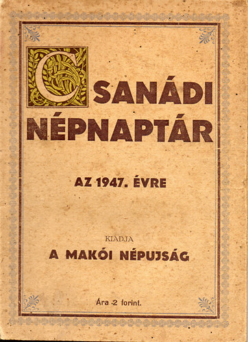 Csandi Npnaptr az 1947. vre