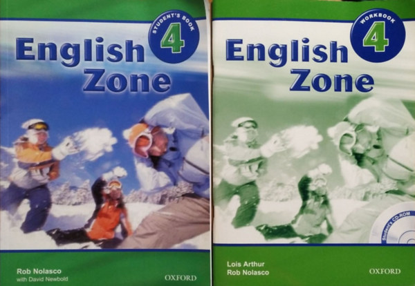 English Zone 4 - Student's Book + Workbook with Student's CD-ROM (2 k�tet)