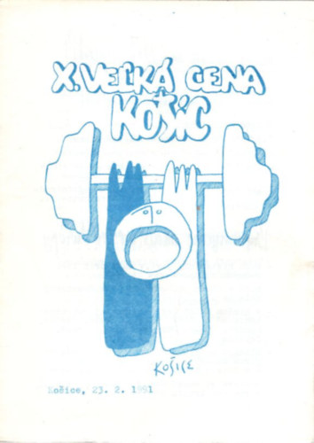 X. Velk cena Kosic 1991. 2. 23.