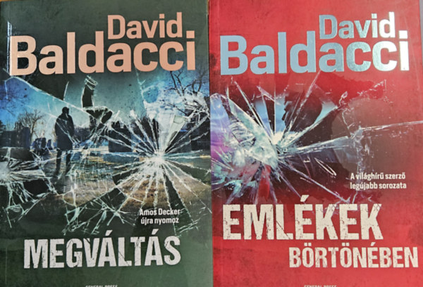 David Baldacci - 2 db az Amos Decker sorozatbl: Emlkek brtnben + Megvlts
