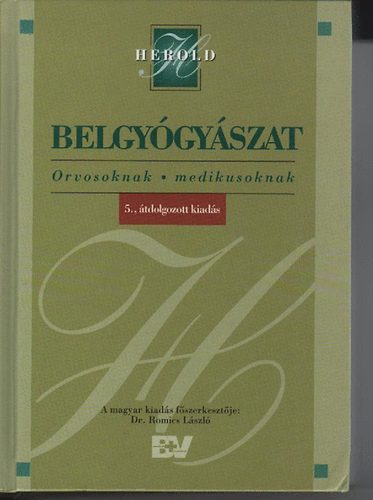 Belgygyszat. Orvosoknak - medikusoknak