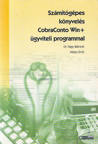 Szmtgpes knyvels CobraConto Win+ gyviteli programmal