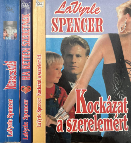 3 db LaVyrle Spencer regny ( Kockzat a szerelemrt + Ha ketten szeretnek + Megbocsts)