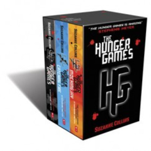 Suzanne Collins - The Hunger Games I-III.: The Tributes, Catching Fire,  Mockingjay