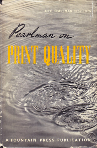 Pearlman on Print Quality