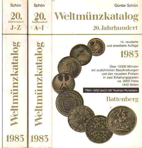 Weltmnzkatalog 20. Jahrhundert 1983 I-II.