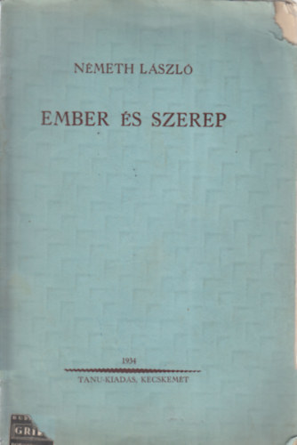 Ember s szerep (I. kiads)