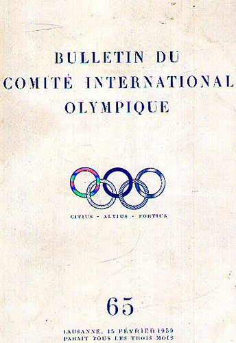 Bulletin du Comit International Olympique